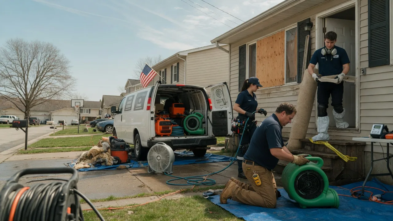 Water Damage Restoration in Benge, WA near me
